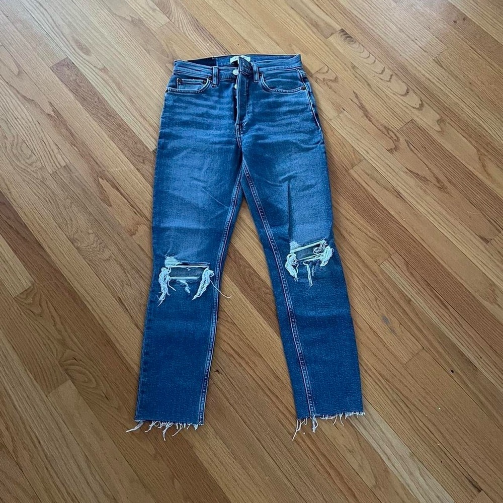 RE/DONE ankle length jeans